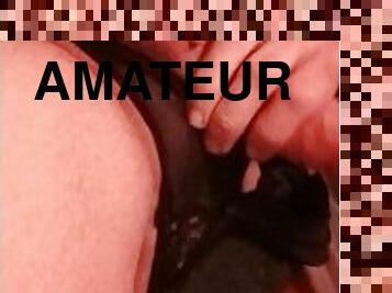 amateur, branlette, ejaculation, solo