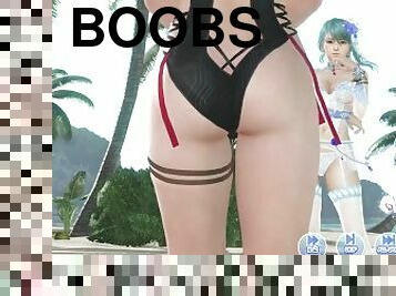 Dead Or Alive Xtreme Venus Vacation Amy Watermelon Smashing Event Fanservice Bite Size