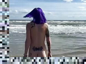 nudiste, public, amateur, babes, ados, cam, plage, voyeur, point-de-vue, solo