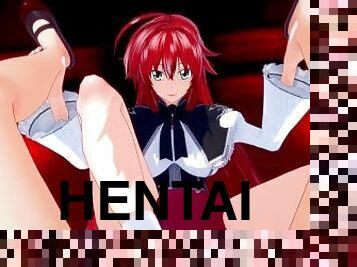 Hentai POV Feet Rias Gremory High School DxD