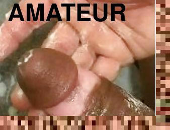 masturbation, amateur, ejaculation-sur-le-corps, énorme-bite, gay, secousses, ejaculation, solo, boules, bisexuels