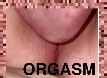 orgasme, chatte-pussy, amateur, ados, couple, point-de-vue, belle, petits-seins