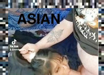 asiatique, cul, gros-nichons, anal, interracial, ados, massive, philippine