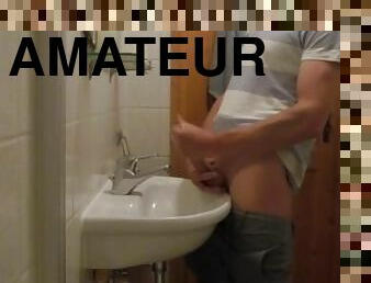 baignade, masturbation, amateur, ejaculation-sur-le-corps, secousses, solo