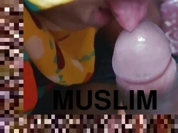 Muslim Hijab Beautiful Girl Blowjob & cum drinking ?????? ???? ???????? ????? ?????? ???? ?????