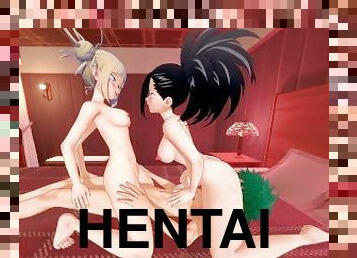 mėgėjai, analinis, čiulpimas, seksas-tryse, anime, hentai