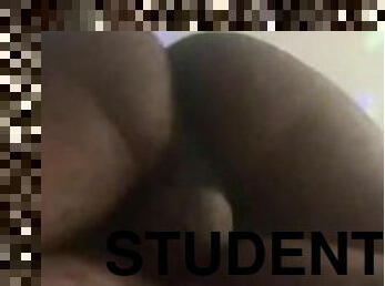 BBC fucks college student during zoom class