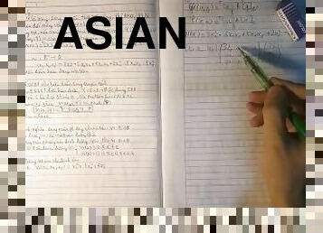 asiatique, ados, branlette, collège, fétiche, solo, réalité