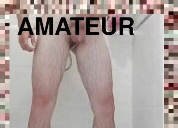 Solo Masturbation in Shower