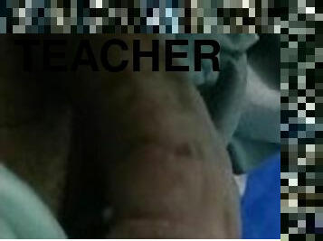 My Pakistani teacher fingering on video call