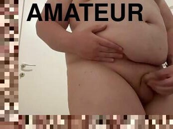 gros-nichons, masturbation, fête, amateur, ejaculation-sur-le-corps, ados, joufflue, collège, ejaculation, solo