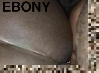 Ebony with a fat ass