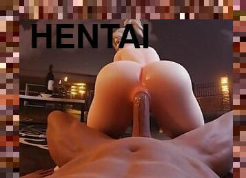 alt, anal-sex, reifen, babe, deutsch, blondine, anime, hentai, 3d, alte