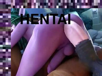 užpakalis, senas, analinis, suaugę, atviras, anime, hentai, 3d, senesnis, šikna