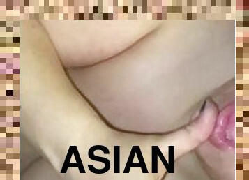 asiatique, vieux, amateur, fellation, ejaculation-sur-le-corps, ébène, maison, black, point-de-vue, jeune-18