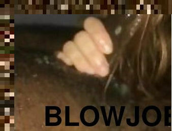 Sloppy slow motion blowjob  (BBC)