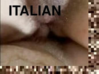 orgasme, ejaculation-sur-le-corps, italien