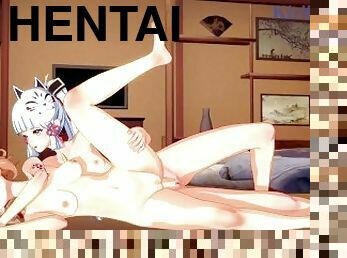 doggy, dögös-macák, kilövelés, leszbikus, tinilány, kézimunka, puncibaélvezés, anime, hentai, 3d