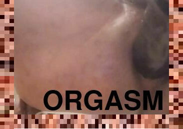 Thick BBC opens me up and prostate orgasm