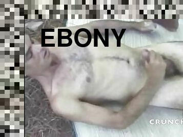 amazig porn with sexy ebony transexuel big cock fucked by straight boy curious 6