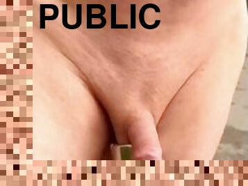 Public strip walk around nude