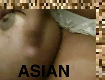 aasialainen, isot-tissit, nännit, vaimo, amatööri, pari, lunttu, rinnat, huora