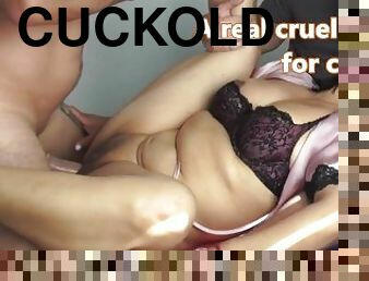 betrug, ehefrau, dilettant, creampie, ehemann, ficken, cuckold, domina