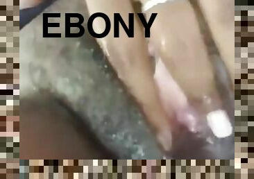 grosse, fisting, masturbation, orgasme, chatte-pussy, giclée, amateur, ébène, branlette, belle-femme-ronde