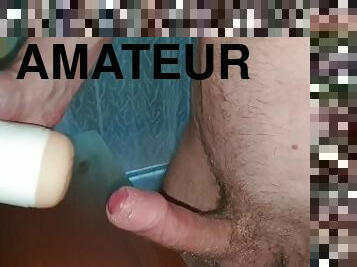 orgasme, amateur, branlette, ejaculation, pute, solo, jambes