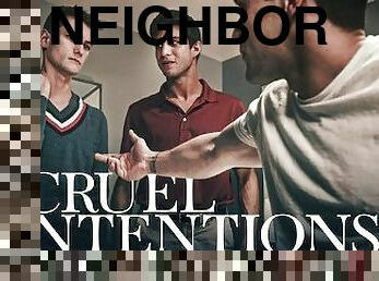 Stepbrothers Compete For New Neighbor's Cherry Ending in Taboo Threesome - DisruptiveFilms