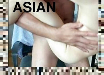 Hawaiian Muscle Hunk Pounds Petite Asian Twink Bareback. FunSized_Twink and BrownBull808