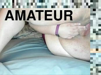 clito, grosse, masturbation, chatte-pussy, amateur, belle-femme-ronde, joufflue, solo, diffusion