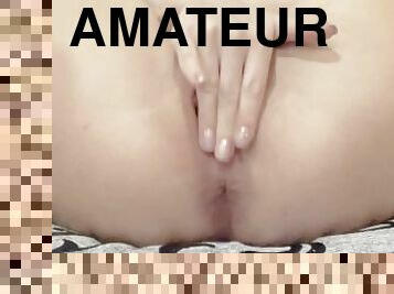 masturbation, amateur, anal, doigtage, serrée, gode, vagin, fétiche, solo, rasé