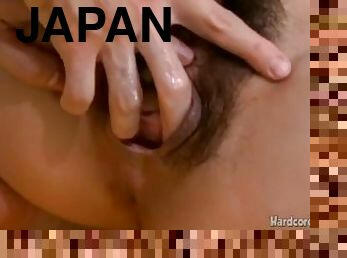 Japanese teens hairy pussy fingered
