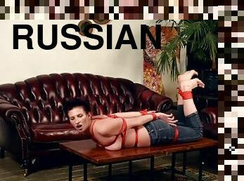 russe, bdsm, pieds, bondage, jeans