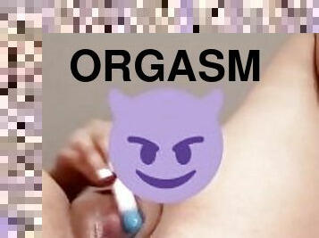 masturbácia, orgazmus