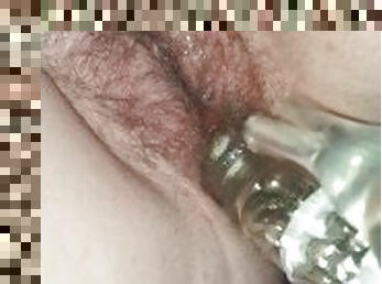 peluda, masturbação, orgasmo, cona-pussy, esposa, amador, anal, mulher-madura, brinquedo, caseiro