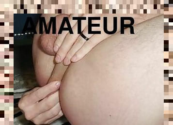 masturbation, amatör, anal, gigantisk-kuk, knullande, rövhål, kuk