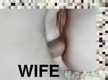 Filled his wife's ass with cum