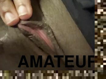 Teasing my pussy for Daddie