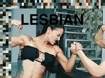 amateur, lesbienne, fétiche, musclé, domination