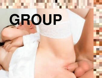 anal, ejaculation-sur-le-corps, sexe-de-groupe, sur-le-visage, horny, méchant