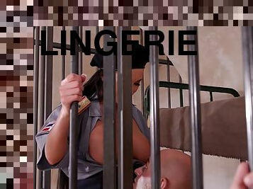 Prison Guard?s Fantasies: Fucking Through The Bars - PornWorld