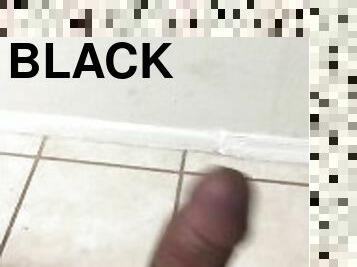 masturbation, amateur, ejaculation-sur-le-corps, énorme-bite, black, sale, ejaculation, assez, solo, bite