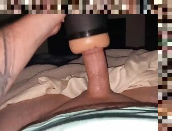 Fleshlight vs Big Cock