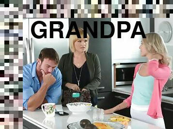 Old Pervert Grandpa Step Mom D