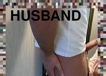 The Husband Could Not Resist And Fucked His Wife, Who Was Changing In Front Of The Mirror 6 Min