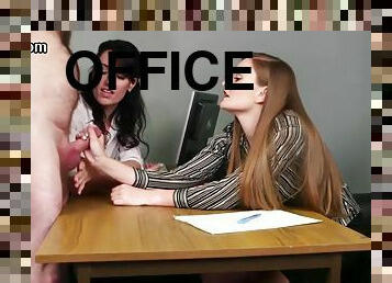 Cfnm Office Babes Fap Submissive In