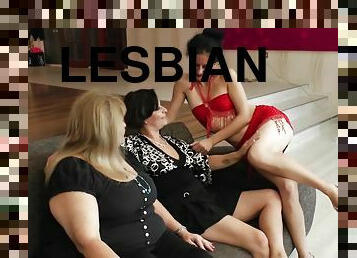 Leona C., Miranda And Andresa In 3 Old And Young Lesbians Playing With Eachother