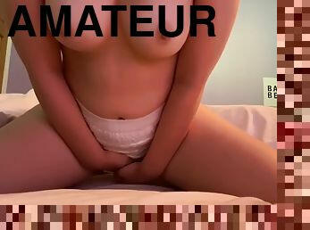 gros-nichons, amateur, webcam, fétiche, solo